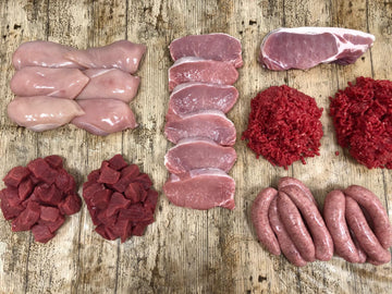 SLACKS ESSENTIALS MEAT PACK (MEDIUM) – Slacks Farm Butchers